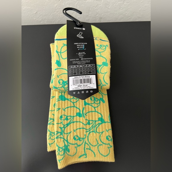 Stance Disney Mickey Mouse Dillon Froelich Crew Socks Art Mens Size Large - Picture 3 of 3